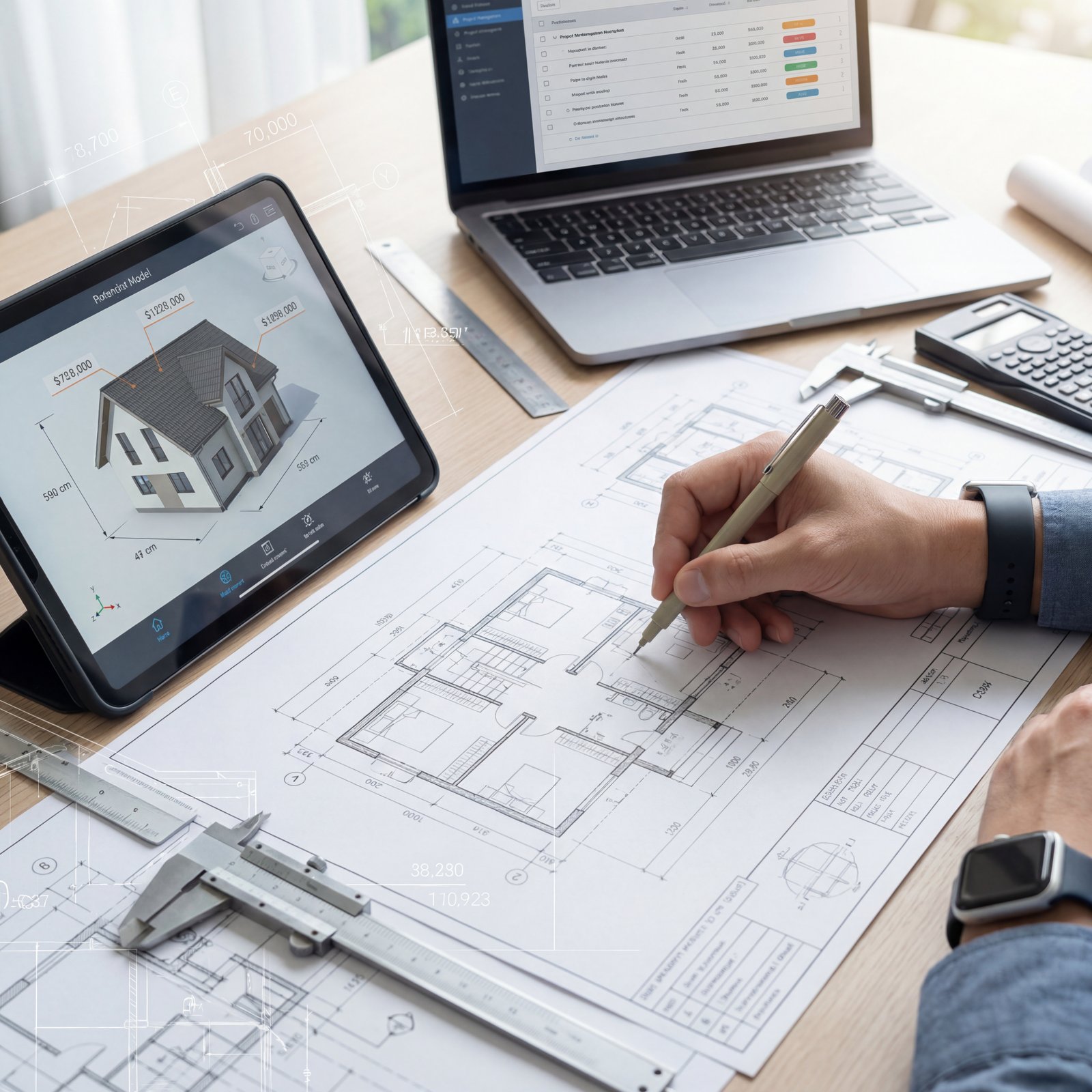 Zero desvio de orçamento